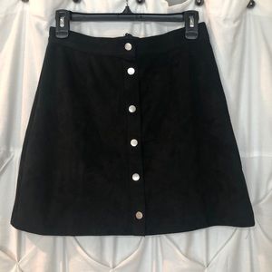 Buttoned Skirt